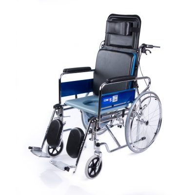 Comfort Plus DY02609GC Sırtı Yatar Ayak Kalkar Tuvalet Özellikli Tekerlekli Sandalye