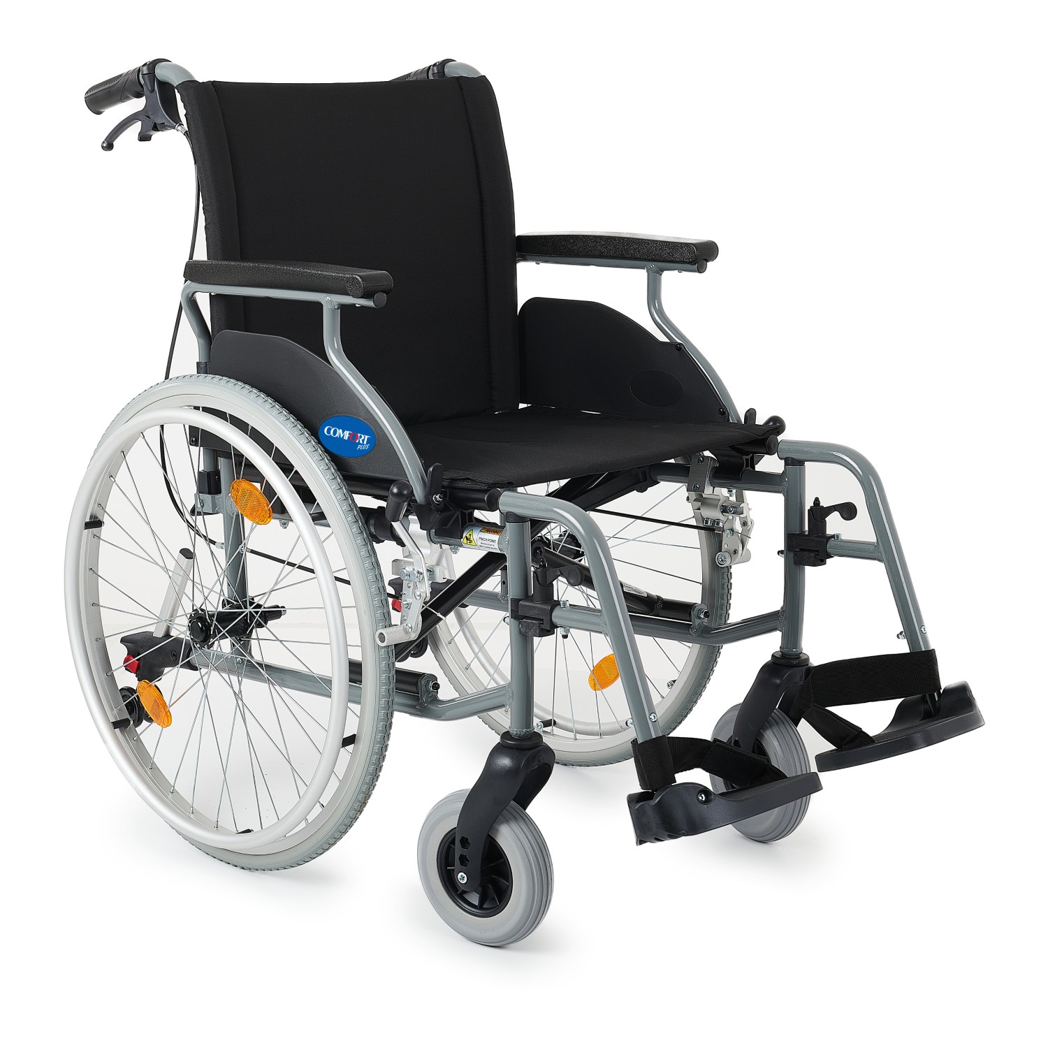 Comfort Plus DM-317 50cm Hafif Alüminyum Özellikli Tekerlekli Sandalye