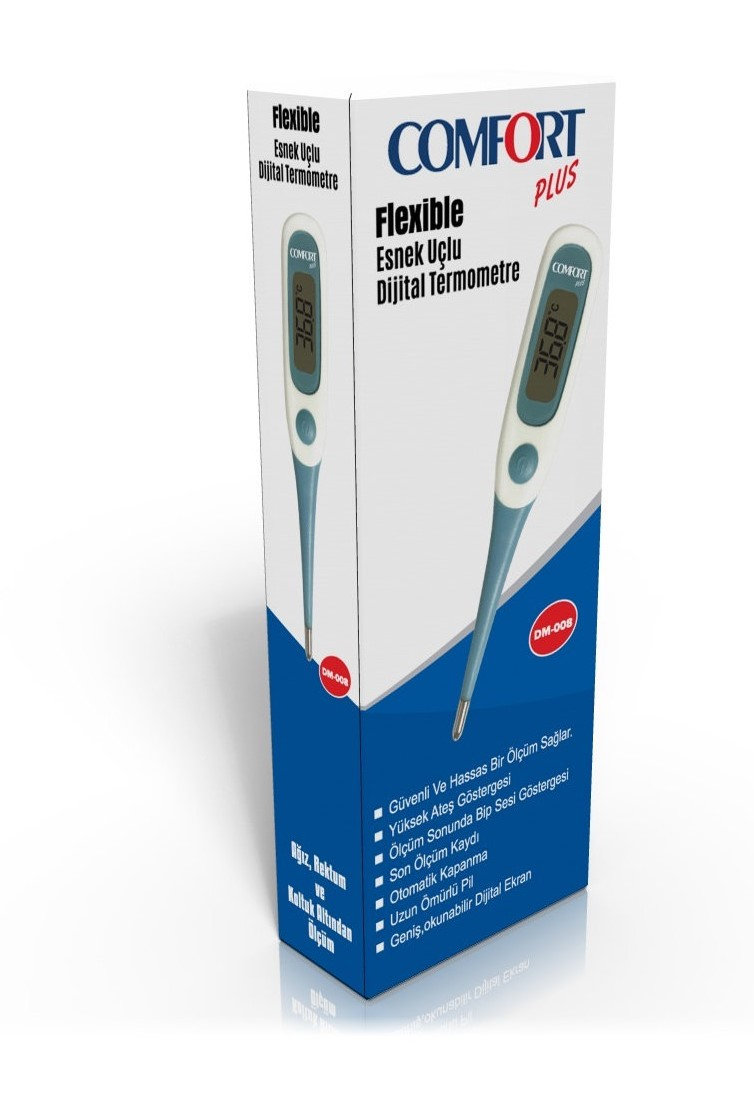 Comfort Plus DM-008 Flexible Esnek Uçlu Dijital Termometre