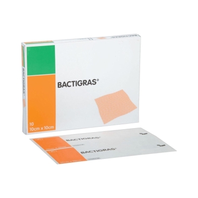 Bactigras 10X10 cm Tül Yara Yanık Bakım Örtüsü