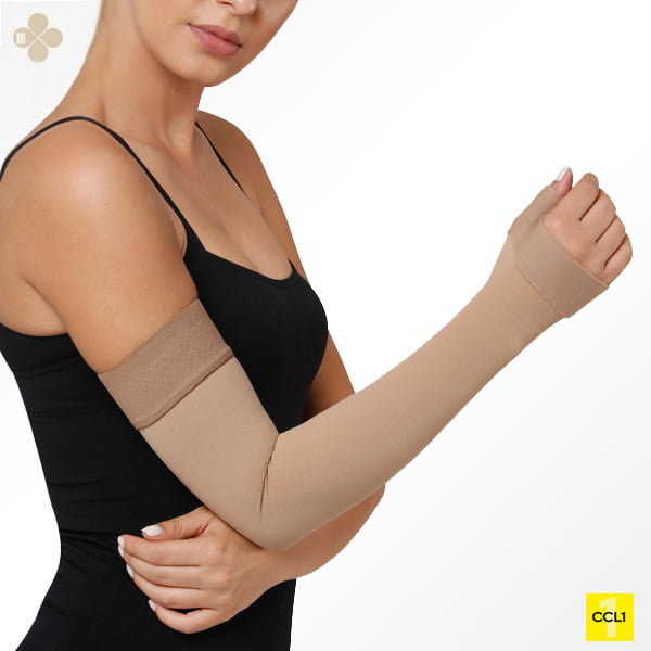 Lenf Ödem Kolluğu Ccl 1 (18-21 mmHg) Parmaktan Omuza (Sılıkon Bantlı)
