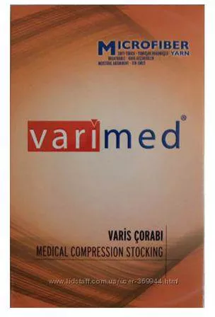 Varimed Pamuklu Diz altı üstü külotlu Varis Çorabı