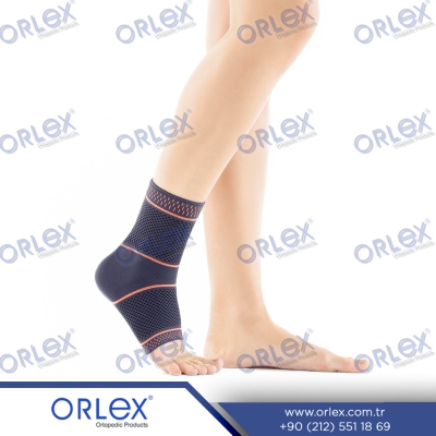 ORLEX ÖRME DÜZ AYAK BİLEKLİĞİ