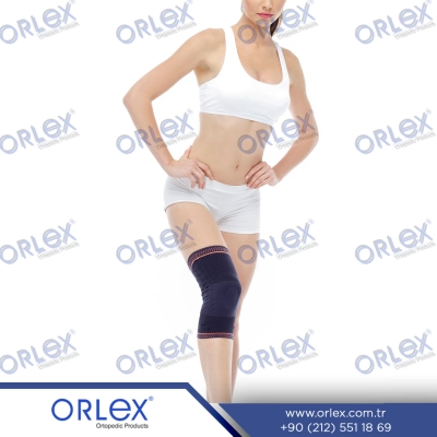 ORLEX ÖRME PATELLA VE LİGAMENT DESTEKLİ DİZLİK