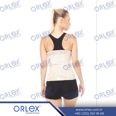 ORLEX LUMBOSTAD KORSE ÇELİK BALENLİ 32 CM
