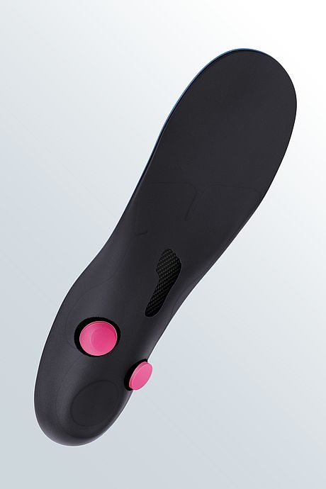 Medi igli Junior Blue C+ Çocuklar için kişiye özel ve sağlam karbon tabanlıklar