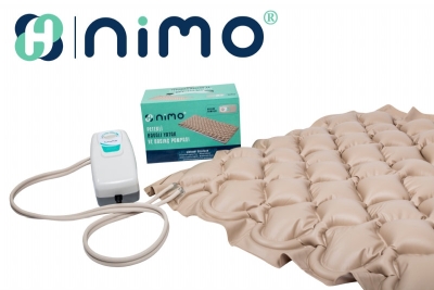 Nivo Baklava tipi Havalı Yatak Hasta Yatağı