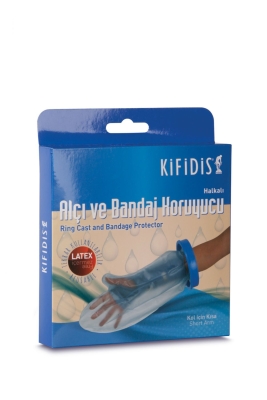 Kifidis FS-2100 Fst  Sıvı Geçirmez Alçı ve Bandaj Koruyucu Bone (Kol için Kısa) STD