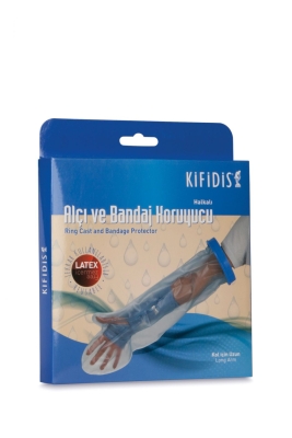 Kifidis FS-2101 Fst Sıvı geçirmez Alçı ve Bandaj koruyucu  Bone (Kol için Uzun) STD