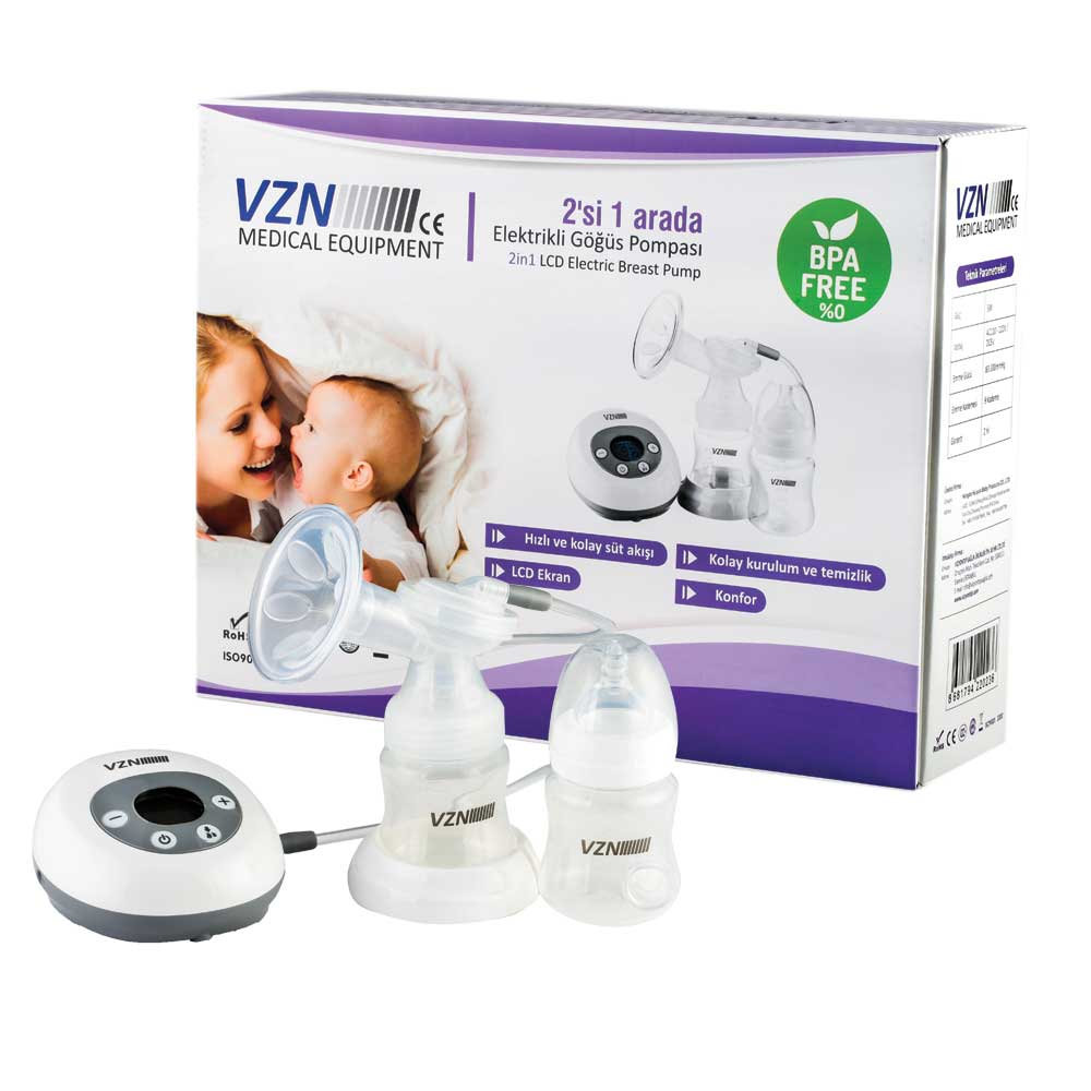 VZN RBX-8016 Elektrikli Göğüs ve Süt Pompası
