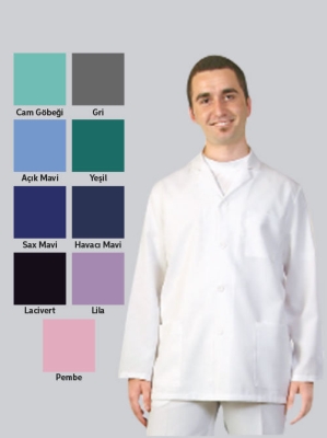 Prodexy Erkek Önlük Doktor Önlüğü Hemşire Önlüğü Öğretmen Eczacı Önlüğü