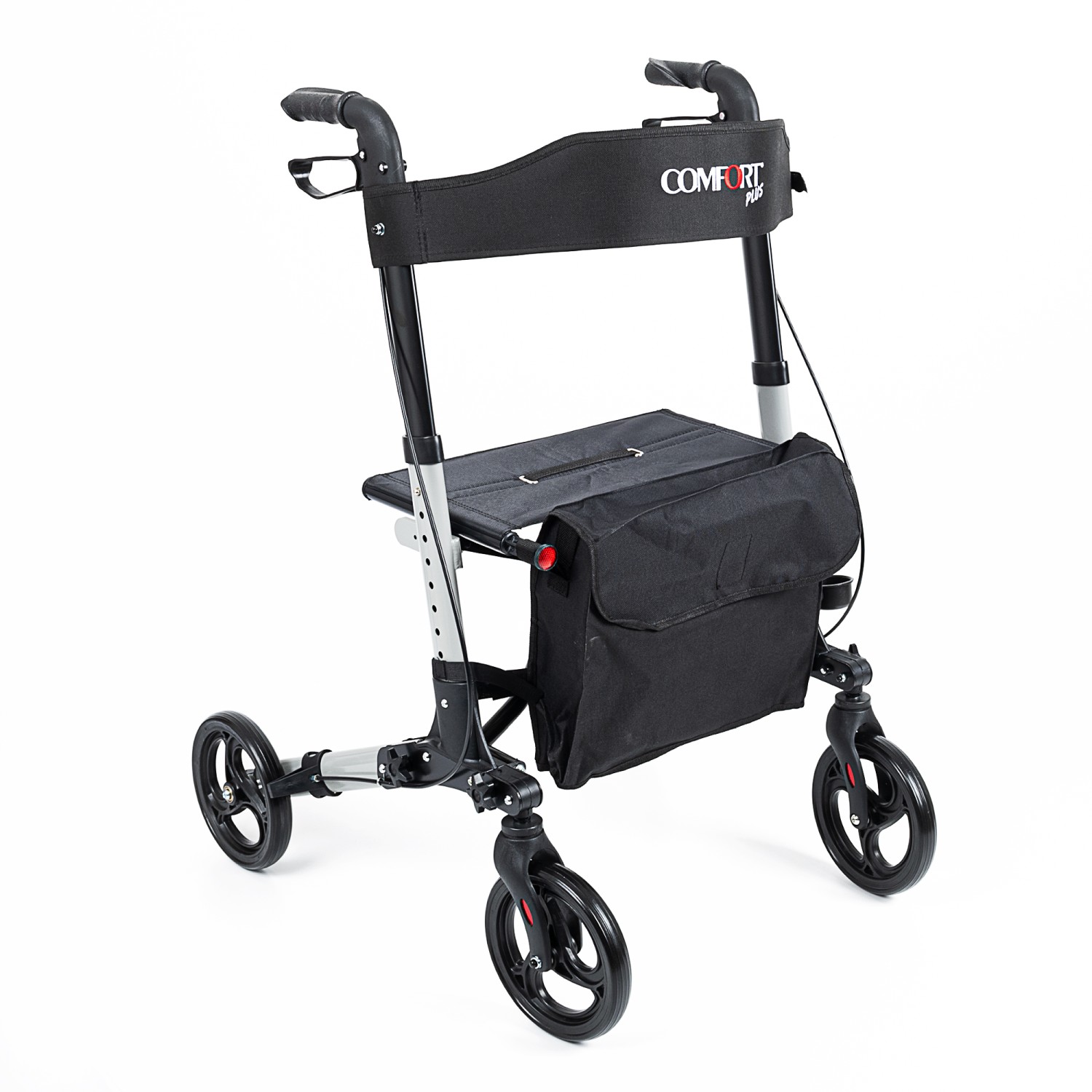 Comfort Plus DM-9102 Gri Lüx Alüminyum Rolatör Yürüteç