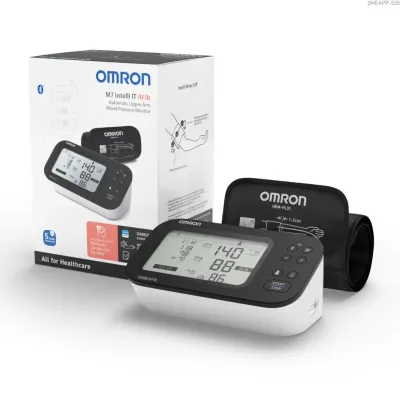 Omron M7 Intelli IT AFib HEM-7380T1-EBK koldan ölçer dijital tansiyon aleti