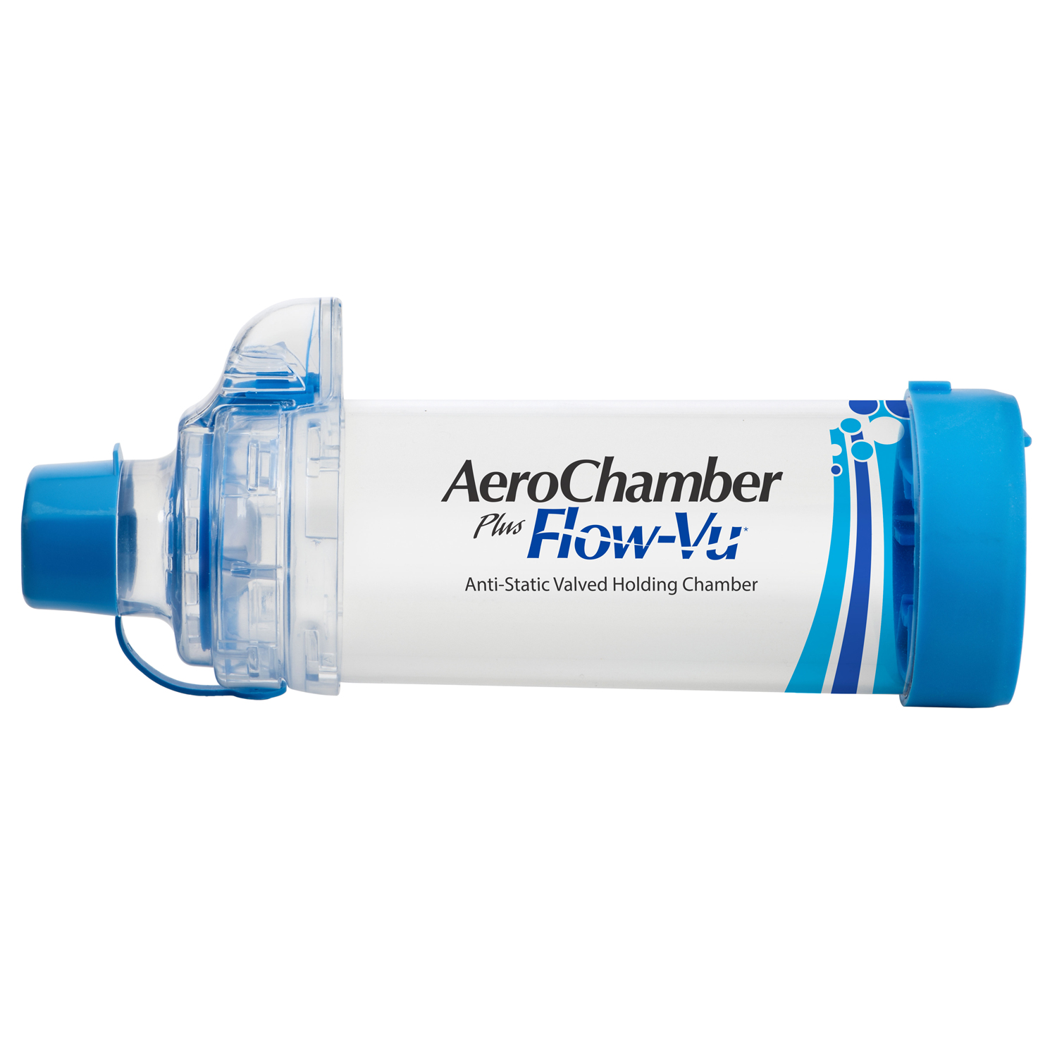 AEROCHAMBER PLUS® FLOW-VU® Chamber (Ağızlıklı, Yetişkin +5 Yaş) - (with Mouthpiece, Adult +5 Years)