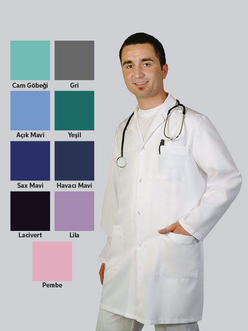 Prodexy Erkek Önlük Doktor Önlüğü Hemşire Önlüğü Öğretmen Eczacı Önlüğü