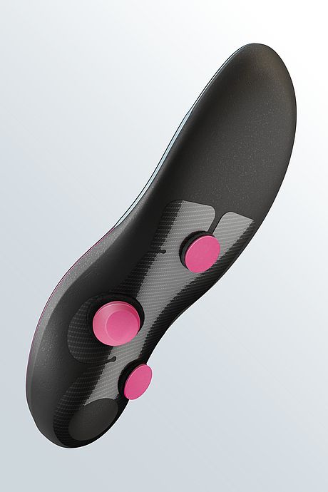 Medi igli Active Aktif hareket için kişiye özel karbon tabanlık