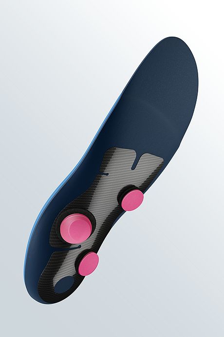 Medi igli Heel Spur Light Plantar fasiit için kişiye özel karbon tabanlıklar