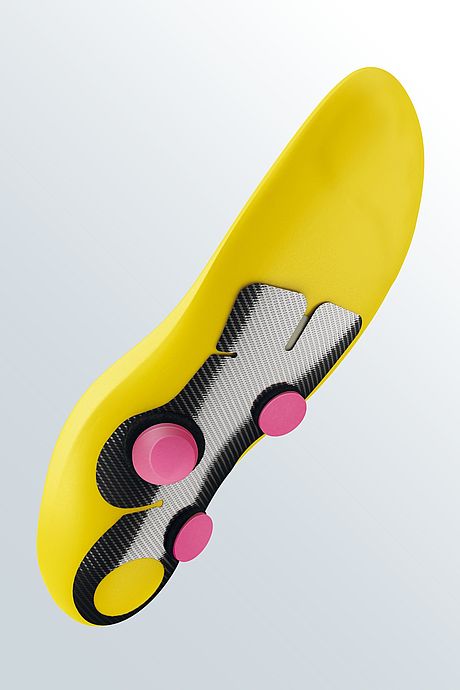 Medi igli Allround Konfor için kişiye özel karbon tabanlık