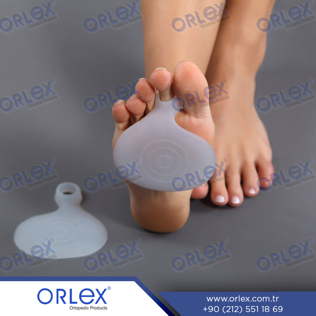 ORLEX SİLİKON HALKALI METATARSAL PED