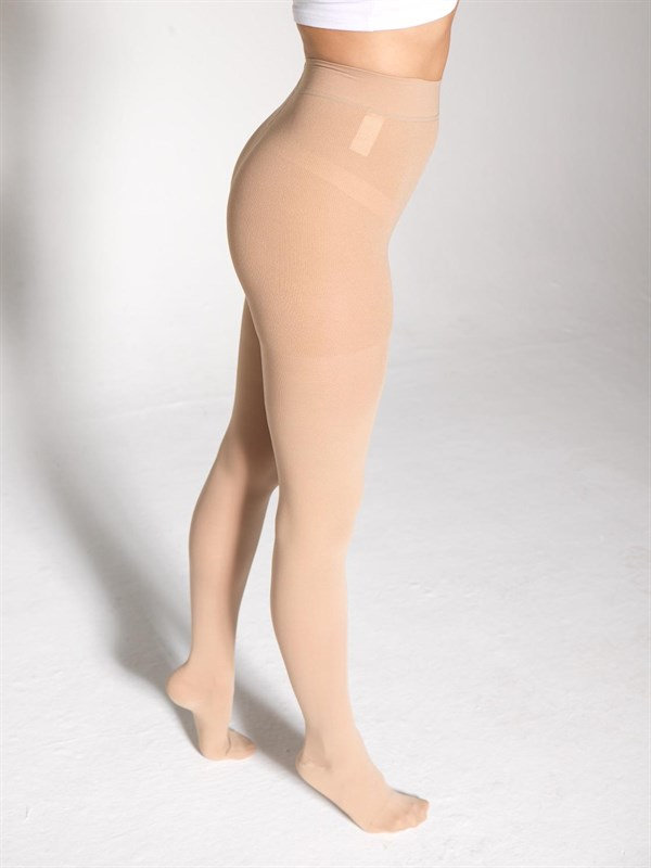 Varimed Klasik Ten Rengi Külotlu Varis Çorabı Açık ve Kapalı Burun