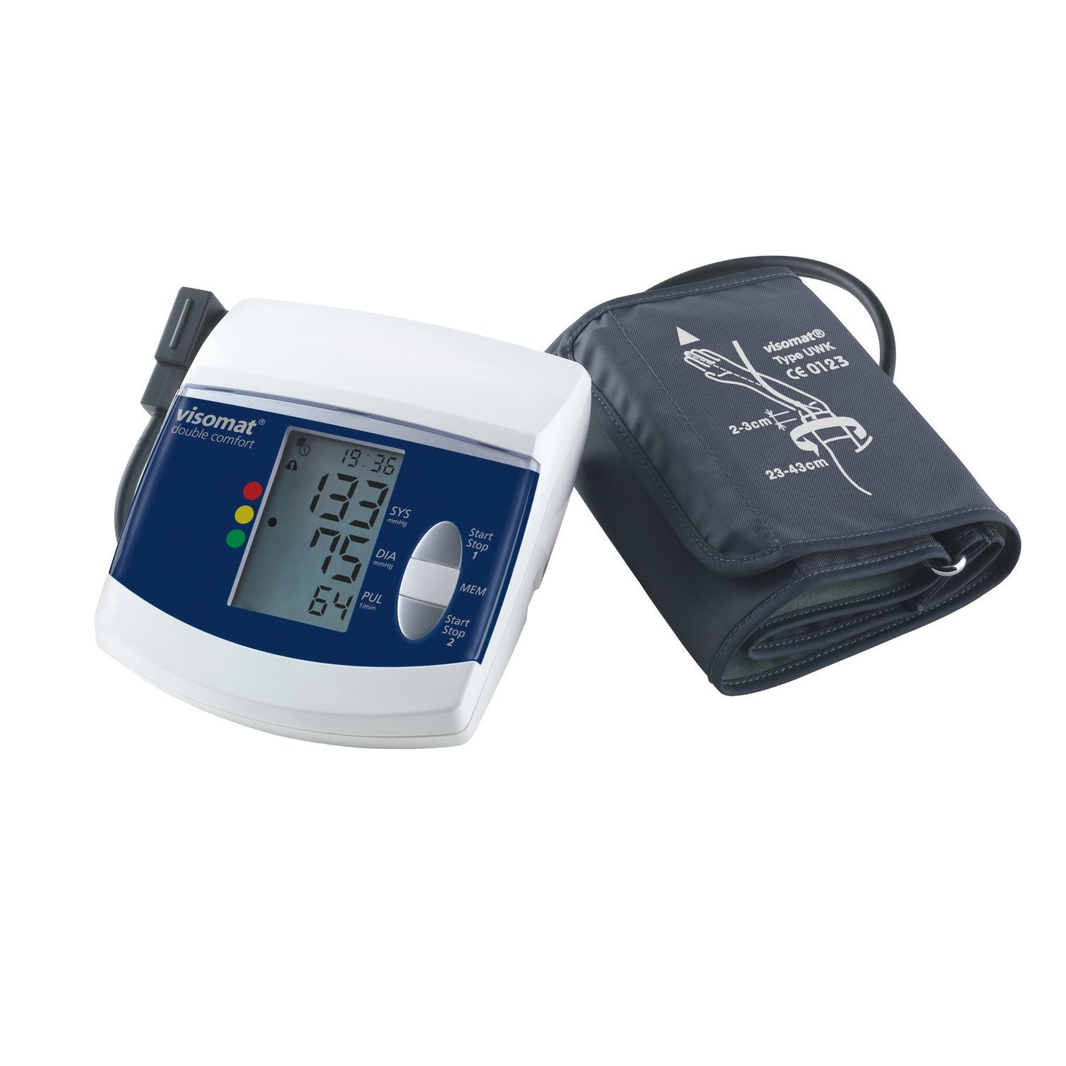 Visomat Double Comfort Üst Koldan Ölçme Tansiyon Aleti (PC Bağlantılı)